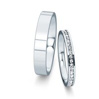 Eheringe Infinity mit Diamanten 0,29ct