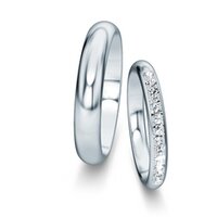 Eheringe Delight/Heaven mit Diamant-Pavé 0,24ct