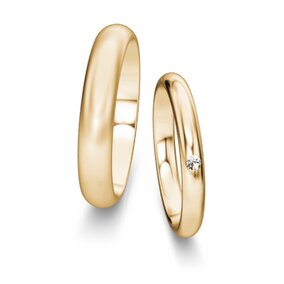 Eheringe Delight/Heaven mit Diamant 0,03ct
