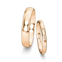 Eheringe Classic/Eternal mit Diamant 0,06ct