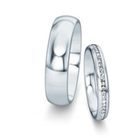 Eheringe Classic/Eternal mit Diamanten 0,13ct