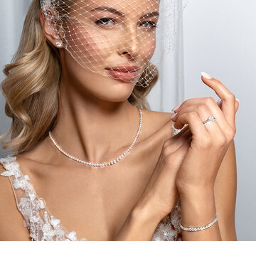 Schmuck mit Labordiamanten