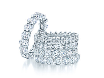 Eternityringe – Ringschiene aus Diamanten