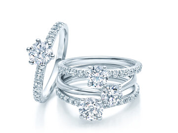 Pavéringe – edles Pavé mit großem Hauptstein