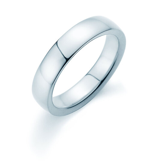 Herrenring Modern 3mm in Silber 925/- matt