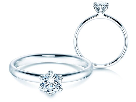 Halbkaräter  – Diamantringe 0,50 ct.