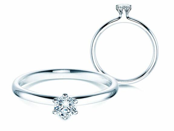 Verlobungsringe 650 bis 1.250 € mit Diamanten bis 0,35 ct.