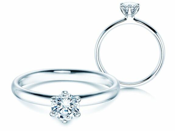 Verlobungsringe bis 2.000 € mit Diamant bis 0,5 Karat kaufen