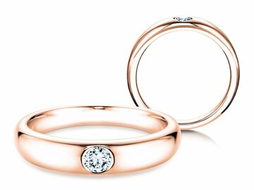 Verlobungsring Promise in Roségold