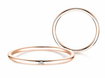 Verlobungsring Promise Petite in Roségold