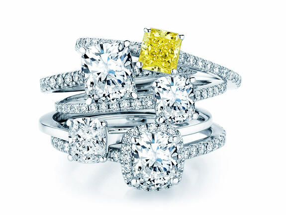 Ringe mit Fancy-Cut-Diamanten kaufen