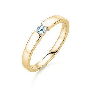 Verlobungsring Infinity Petite in Gelbgold