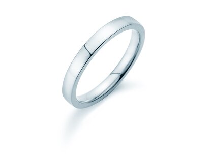 Herrenring Modern 2,5mm in Silber 925/- poliert