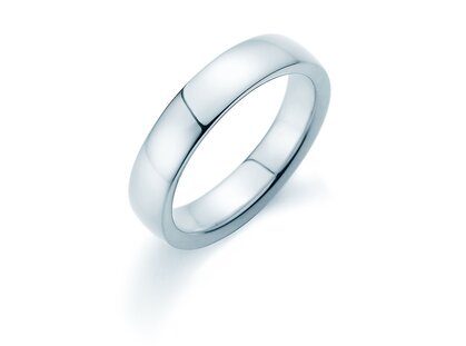 Herrenring Infinity 5,5mm in Platin 950/- poliert