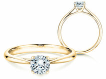 Verlobungsring Delight in 18K Gelbgold mit Diamant 0,50ct G/SI