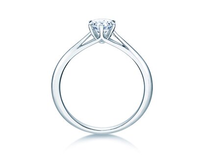 Verlobungsring Heaven 6 in 18K Weißgold mit Labordiamant 0,50ct D/IF