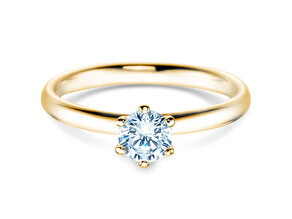 Verlobungsring Classic 6 in Gelbgold