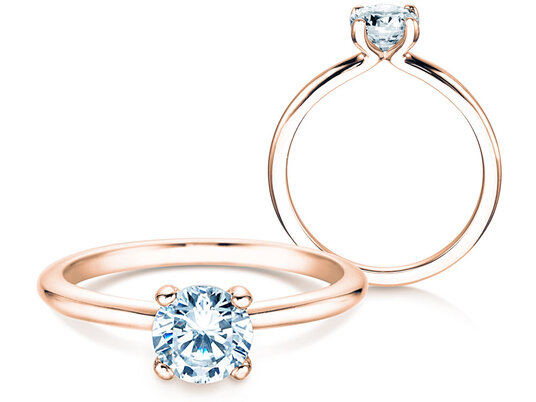 Verlobungsring Classic 4 Labordiamant