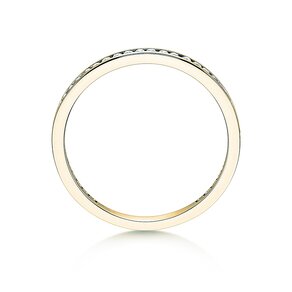 Verlobungsring Endless Love in 14K Gelbgold mit Diamanten 0,20ct G/SI