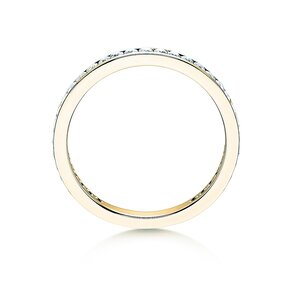 Verlobungsring Endless Love in 9K Gelbgold mit Diamanten 0,50ct G/SI