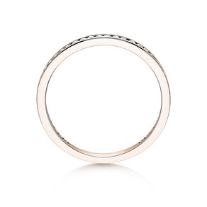 Verlobungsring Endless Love in 18K Roségold mit Diamanten 0,20ct G/SI