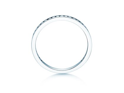 Verlobungsring Endless Love in 9K Weißgold mit Diamanten 0,33ct G/SI