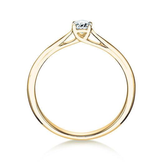 Verlobungsring Delight in 9K Gelbgold mit Labordiamant 0,25ct