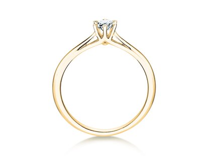 Verlobungsring Heaven 6 in 9K Gelbgold mit Labordiamant 0,75ct E/VS