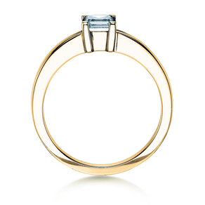Verlobungsring Chloe in 18K Gelbgold mit Diamanten 0,50ct G/SI