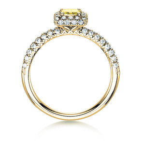 Verlobungsring Sophie in 18K Gelbgold mit Diamanten 1,02ct