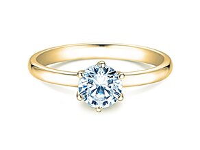 Verlobungsring Melody in 18K Gelbgold mit Diamant 2,50ct H/SI