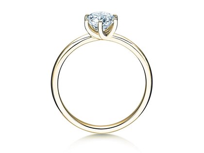 Verlobungsring Melody in 18K Gelbgold mit Diamant 2,50ct H/SI