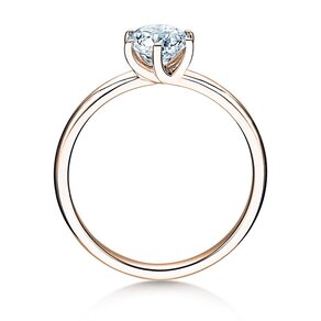 Verlobungsring Melody in 14K Roségold mit Diamant 1,00ct G/IF