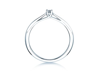 Verlobungsring Delight in Silber 925/- mit Diamant 0,05ct G/SI