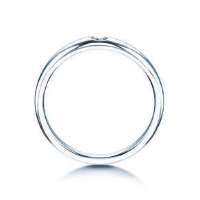 Verlobungsring Promise in Silber 925/- mit Diamant 0,05ct H/SI