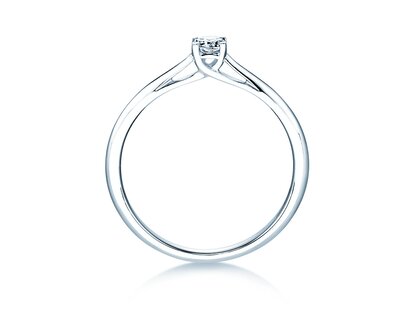 Verlobungsring Delight in Silber 925/- mit Labordiamant 0,15ct E/VS