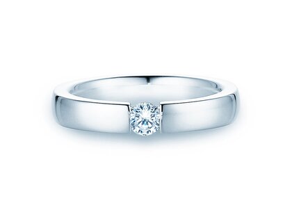 Verlobungsring Infinity in Platin