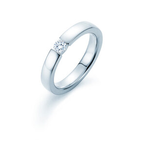 Verlobungsring Infinity in Platin