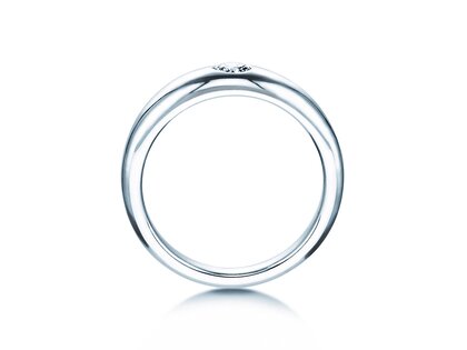 Verlobungsring Promise in 9K Weißgold mit Diamant 0,25ct H/SI