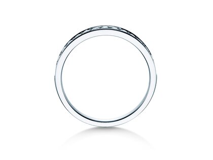 Verlobungsring Alliance in 14K Weißgold mit Diamanten 0,30ct G/SI
