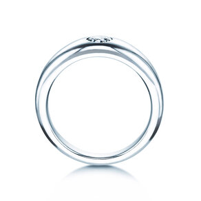 Verlobungsring Promise in 14K Weißgold mit Diamant 0,30ct G/IF