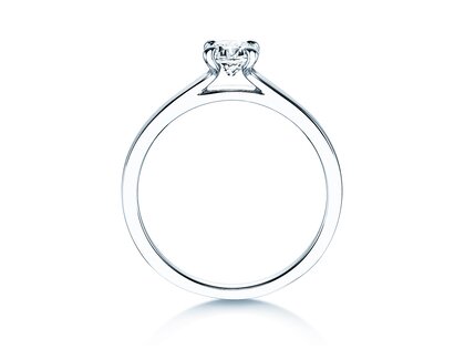 Verlobungsring Modern in Platin