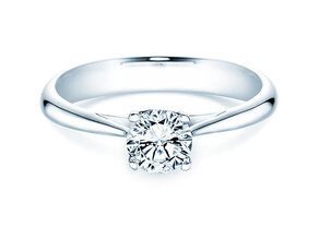 Verlobungsring Delight in 14K Weißgold mit Diamant 0,75ct G/IF