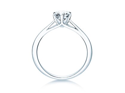 Verlobungsring Heaven 6 in 9K Weißgold mit Labordiamant 0,75ct E/VS