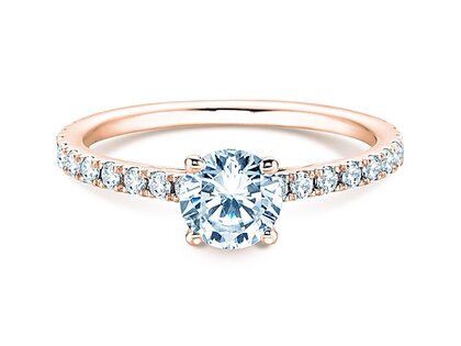 Verlobungsring Pure Diamond in 18K Roségold mit Diamanten 1,17ct G/SI