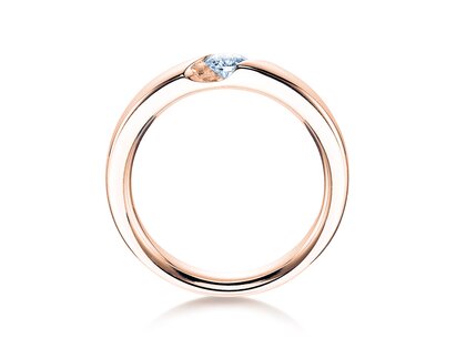 Verlobungsring Italic in Roségold
