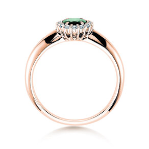 Verlobungsring Windsor in Roségold
