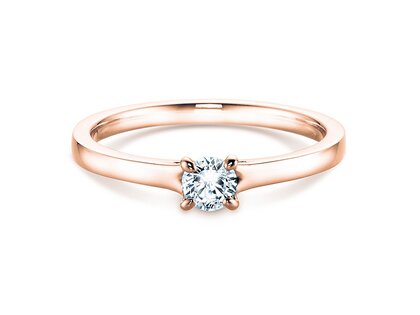 Verlobungsring Modern in Roségold