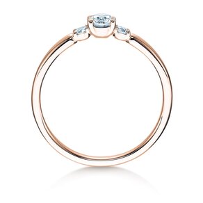 Verlobungsring Vivid Petite Diamond in Roségold