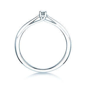 Verlobungsring Delight in Silber 925/- mit Diamant 0,07ct G/SI